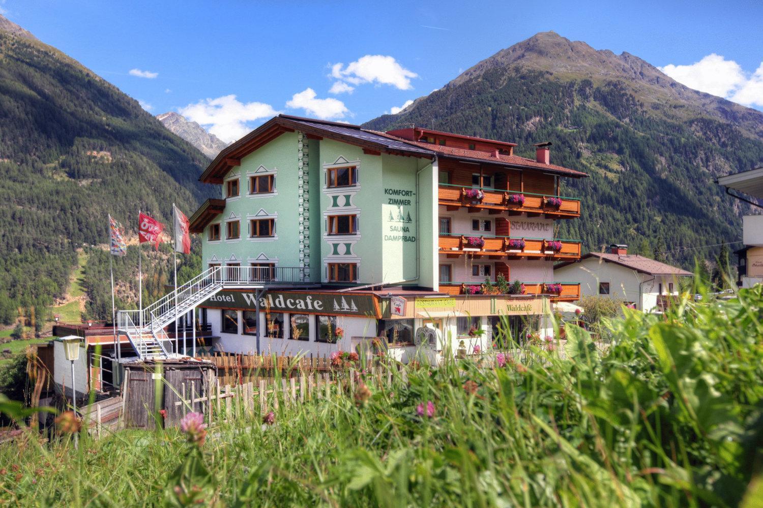 Hotel Waldcafe Solden Exterior photo
